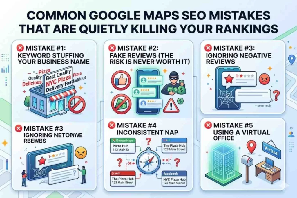 Google Maps SEO Mistakes