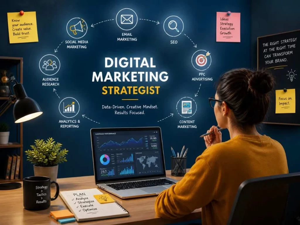 digital marketing strategist