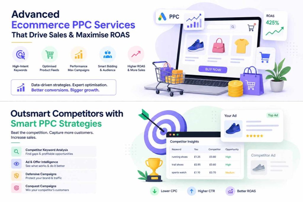 Ecommerce PPC managemant services 